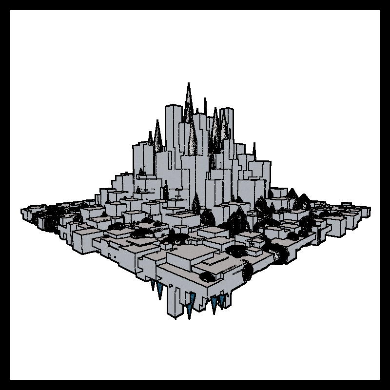 Crystal forest #42