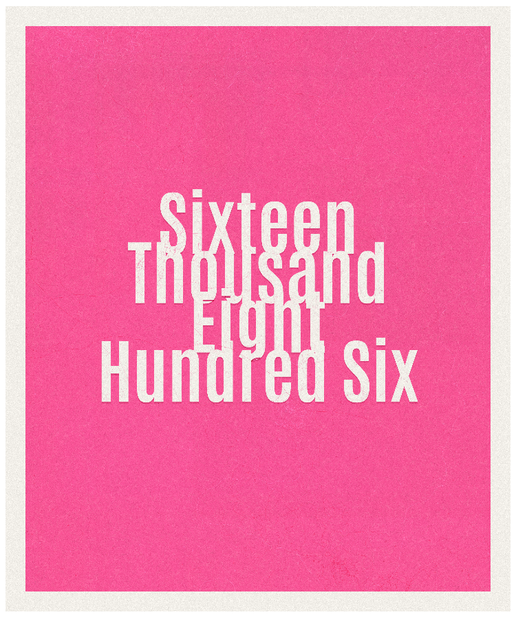 Count #16806