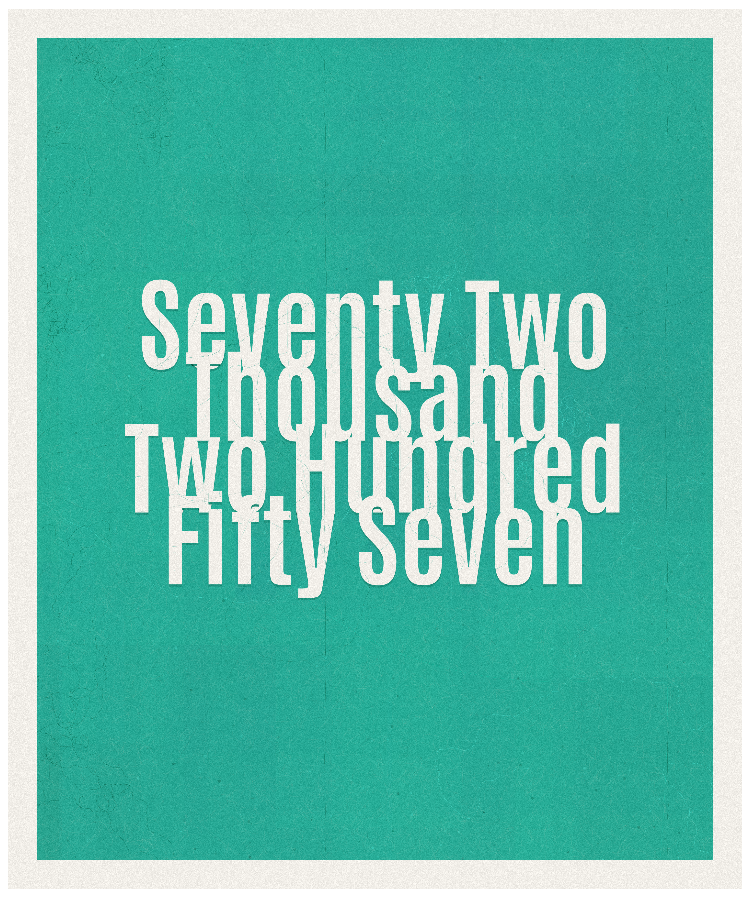 Count #72257