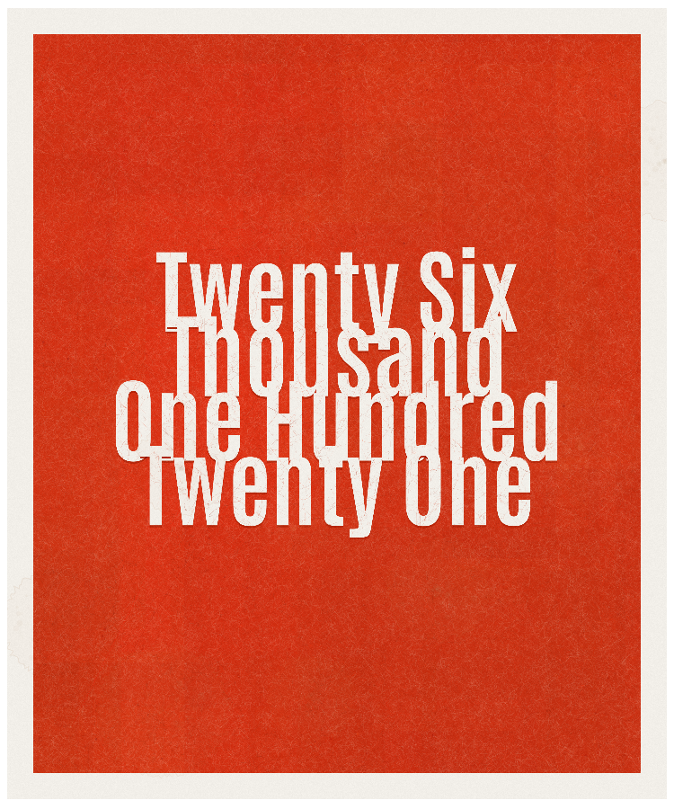 Count #26121