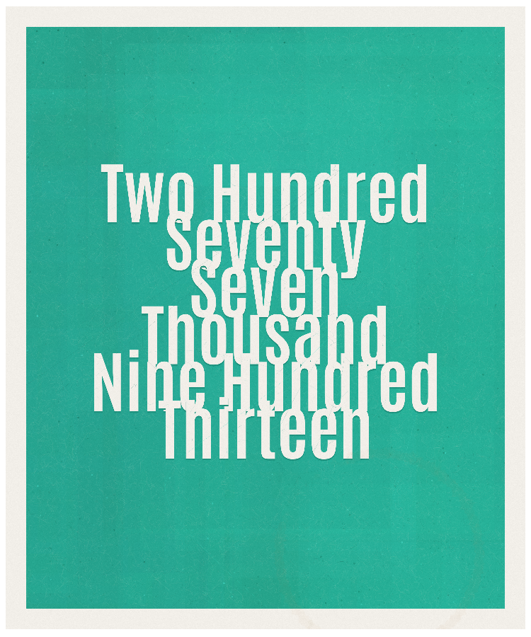 Count #277913
