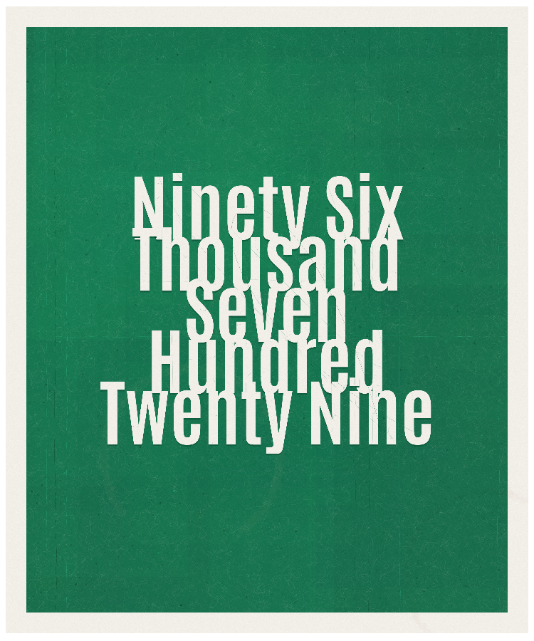 Count #96729