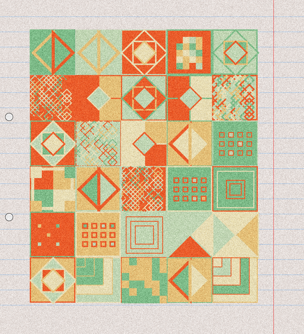 sketchbook page 8: annoying grid #21