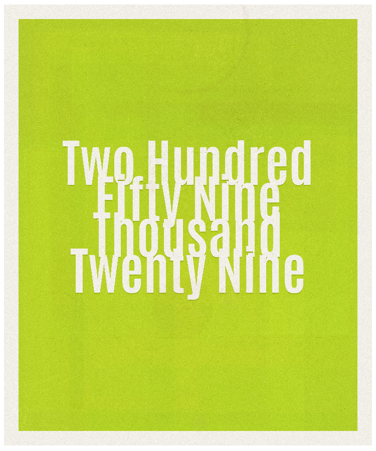 Count #259029