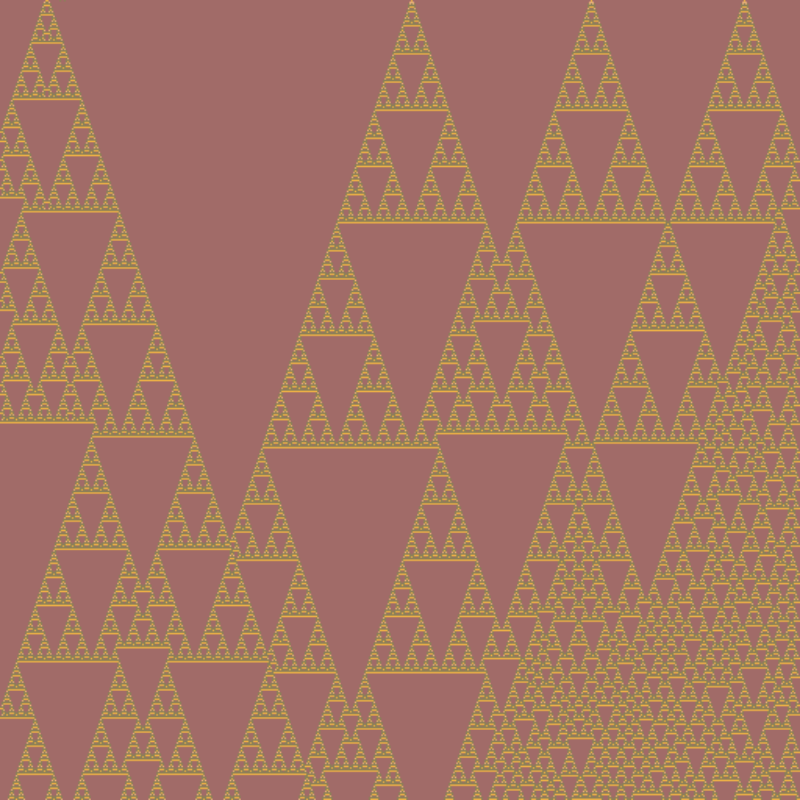 Totalistic Cellular Automata #12