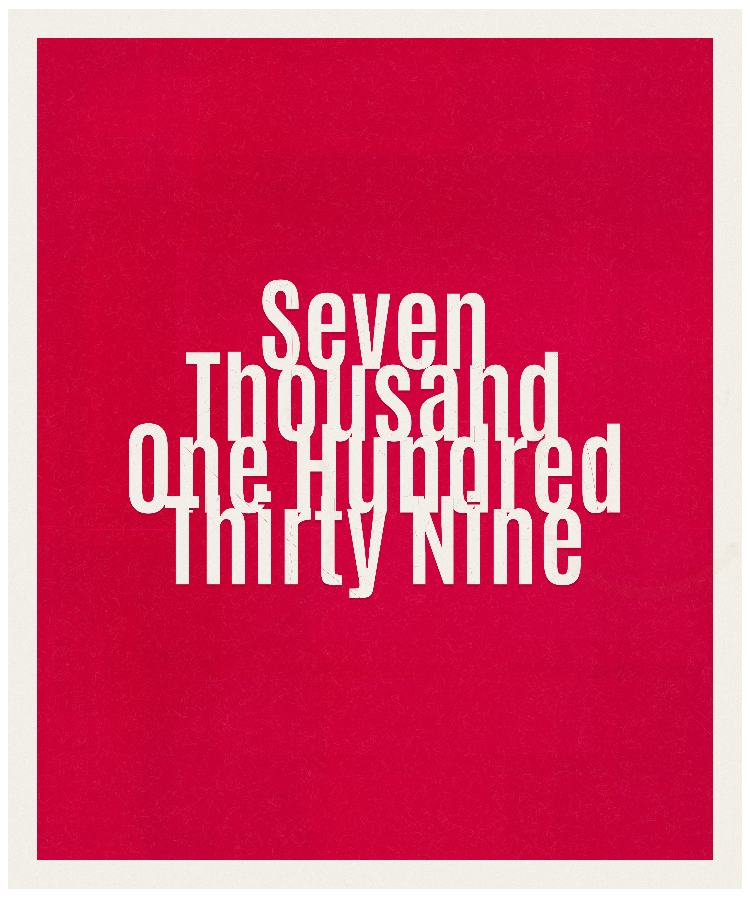 Count #7139