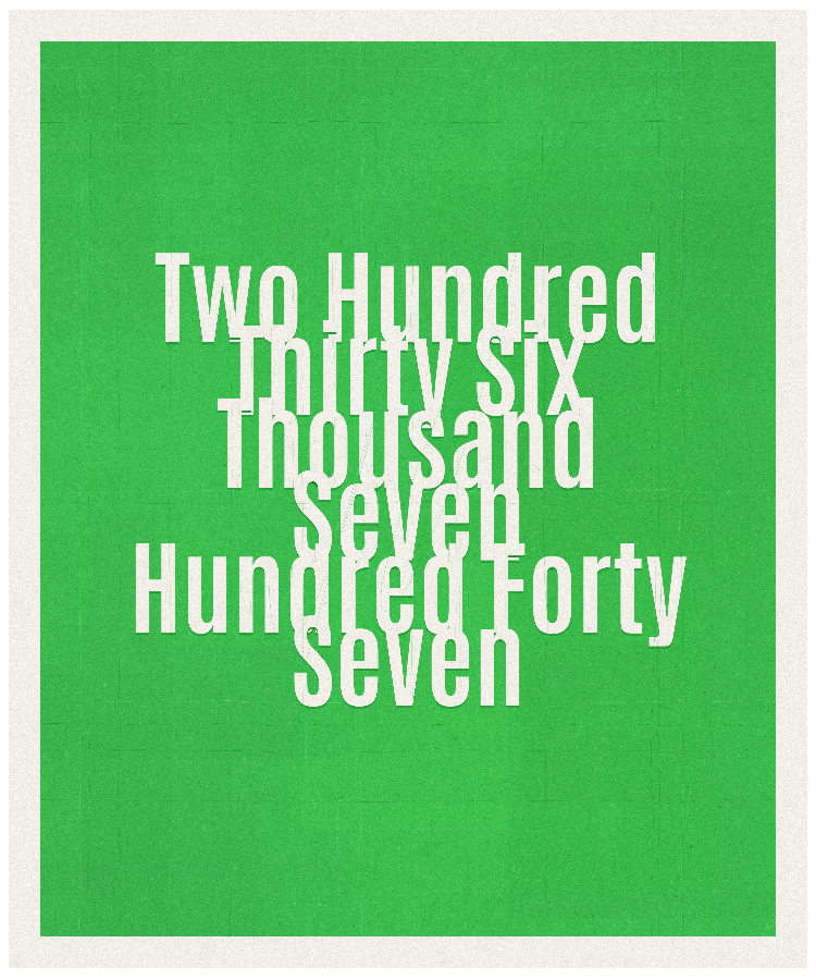 Count #236747
