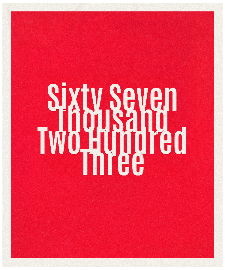 Count #67203