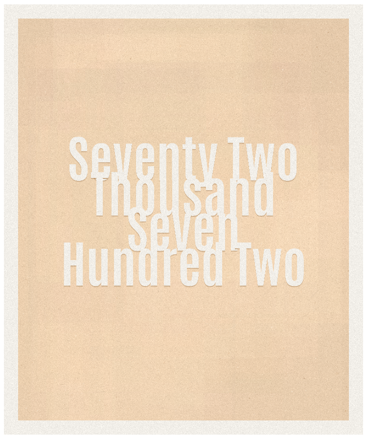 Count #72702