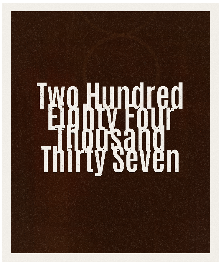 Count #284037
