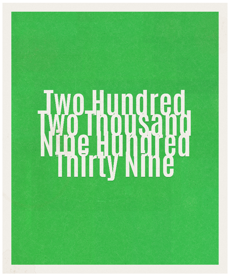 Count #202939