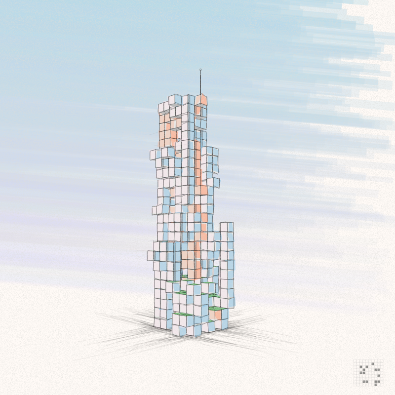 Cellular Skyscrapers #155