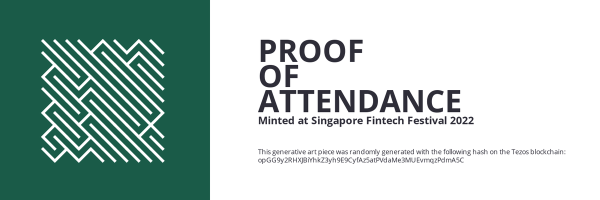 SFF2022 Proof of Attendance Token #603