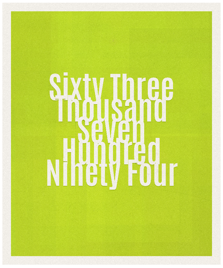 Count #63794