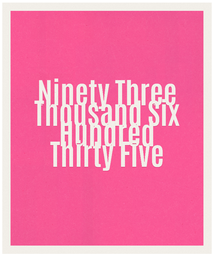 Count #93635