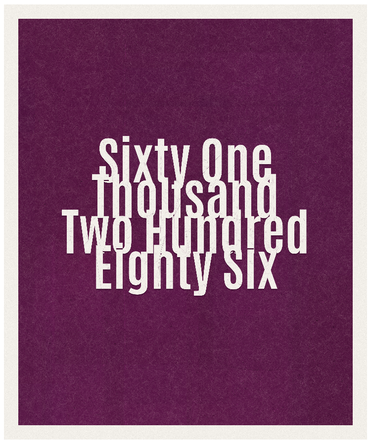 Count #61286