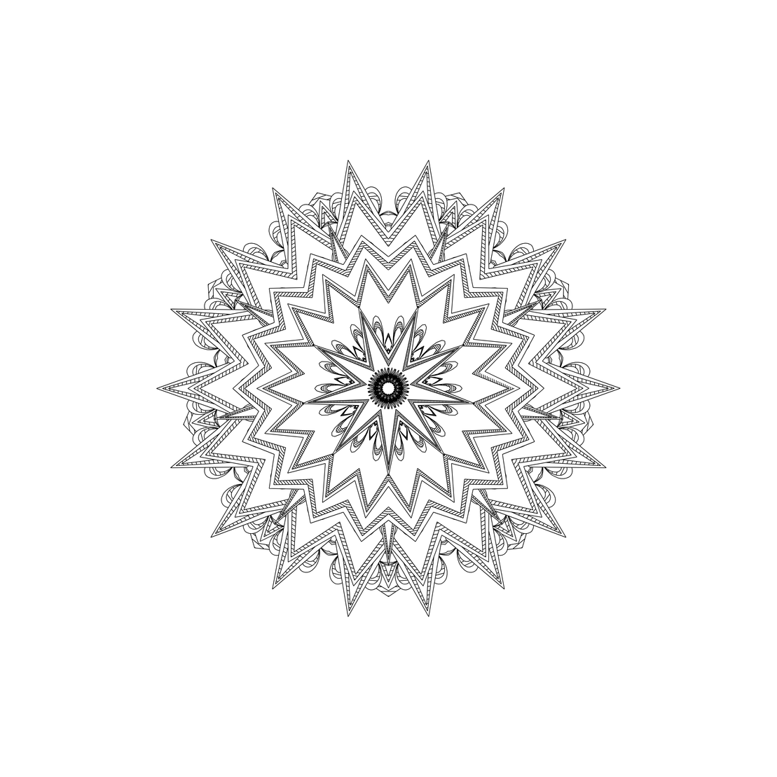 LL21 Mandala #628