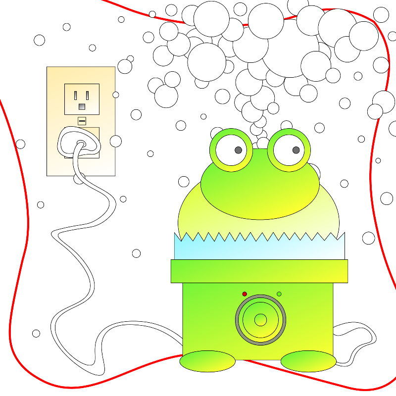 Frog Humidifier #66