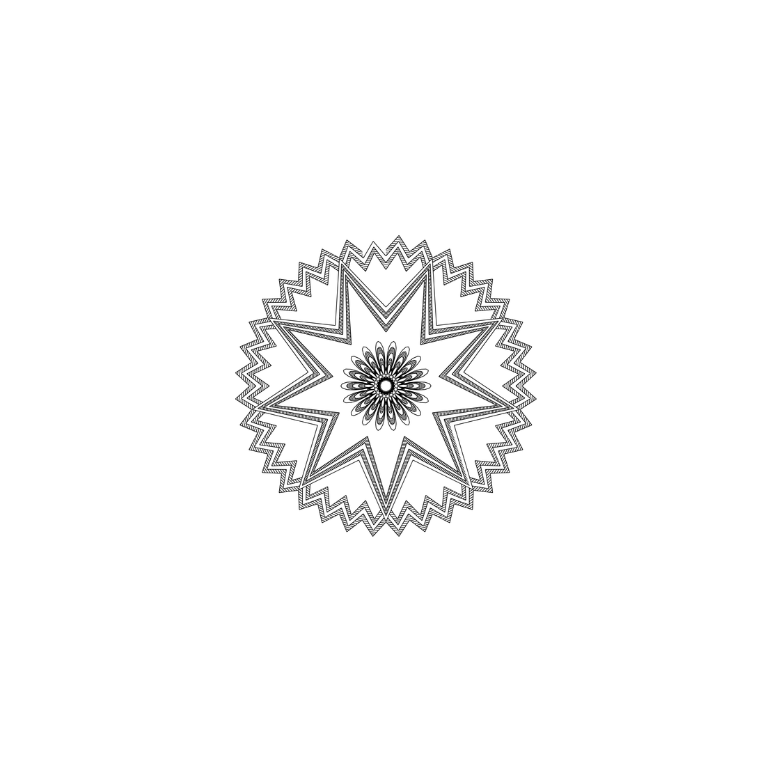 LL21 Mandala #736