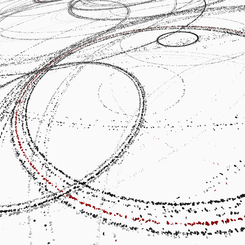 circle drops - 'the passenger' sketches #102