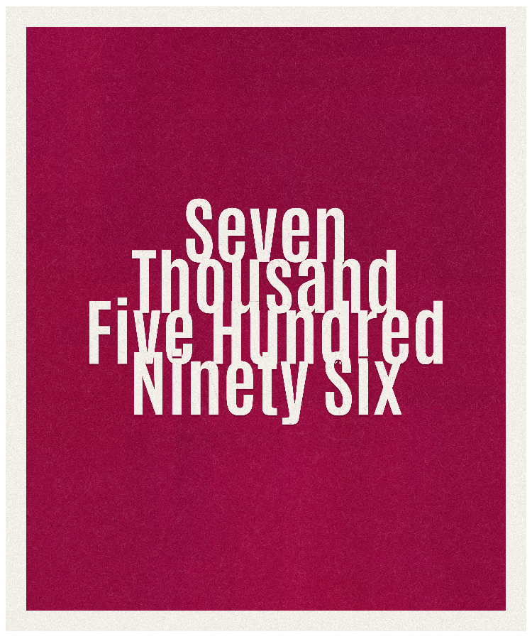Count #7596