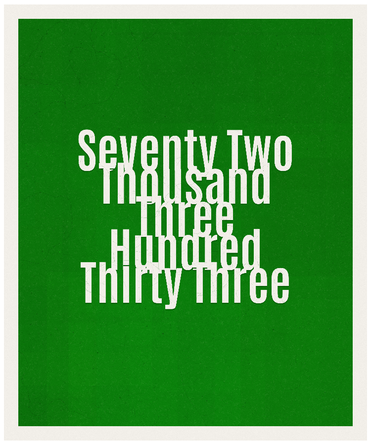 Count #72333