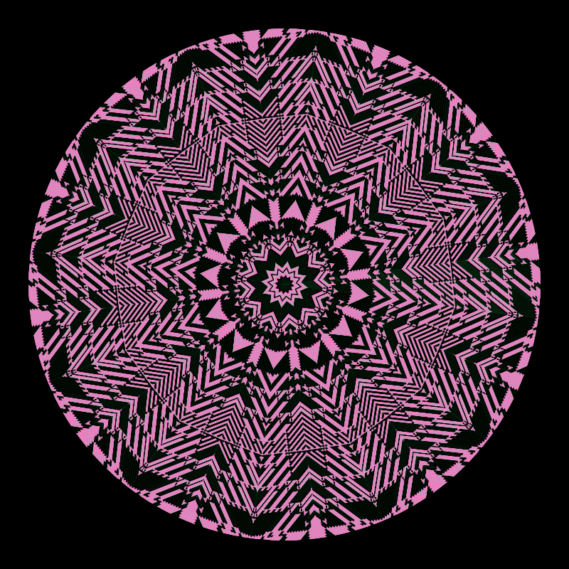 Binary kaleidoscope #9