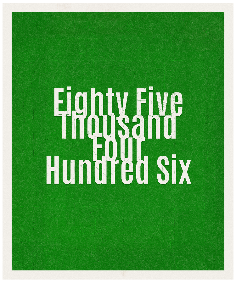 Count #85406