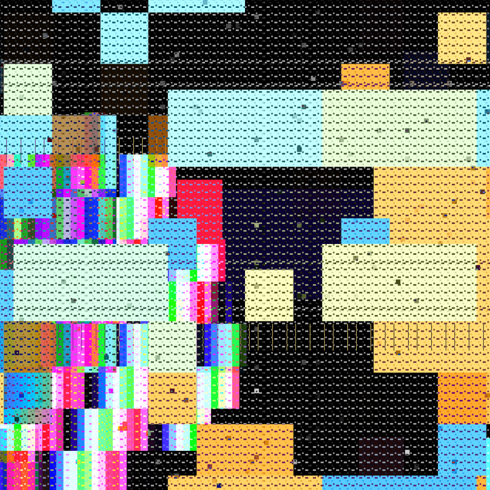 A Pixelated Dream Accumulations #5