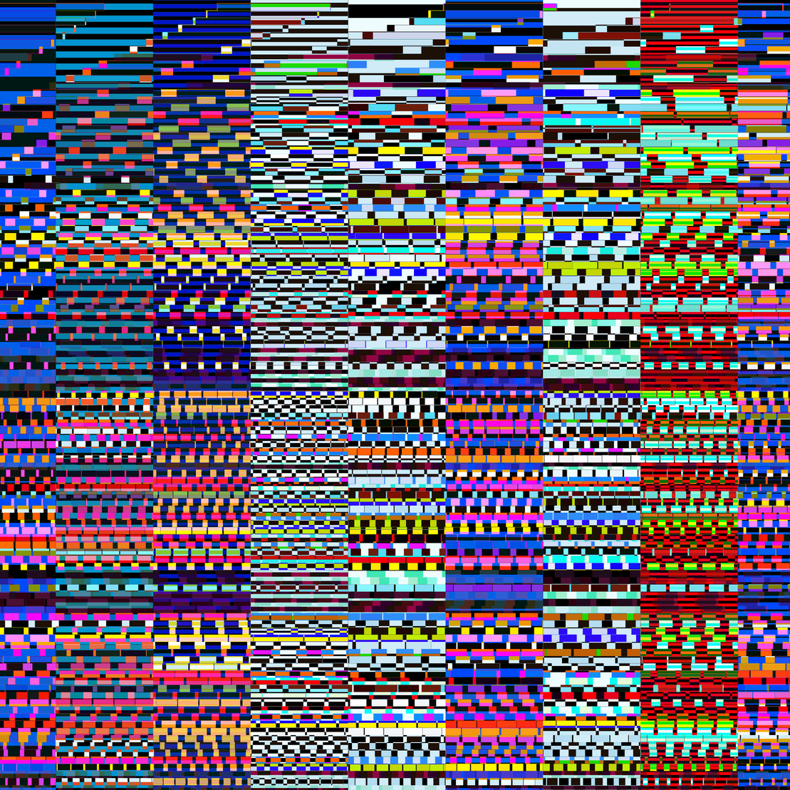 Glitchometry Stripes #29