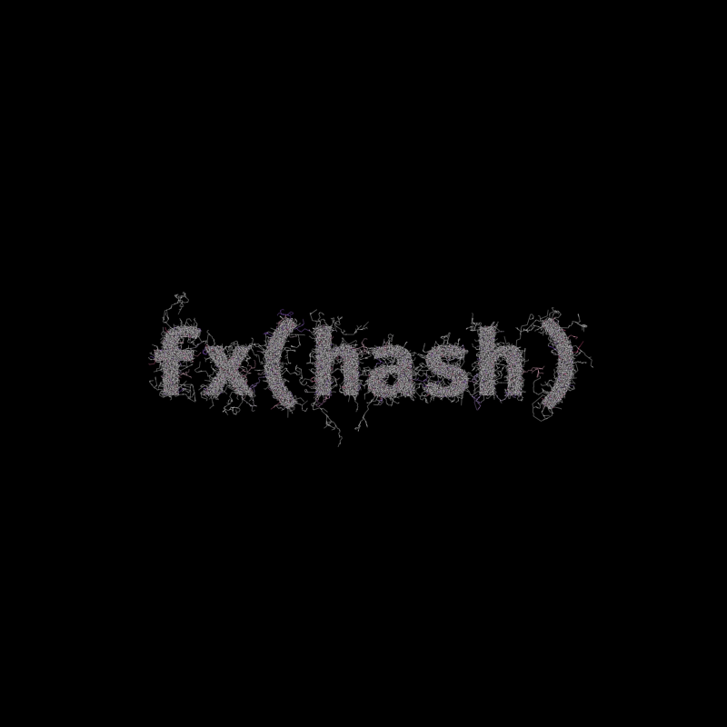 FXHASH Generative Logo #268