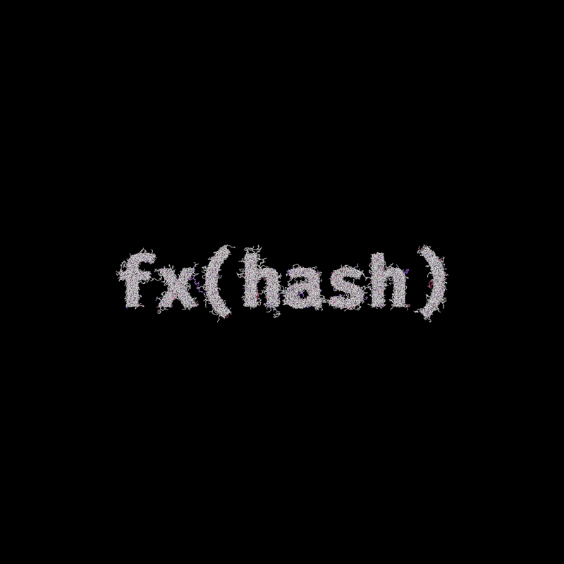 FXHASH Generative Logo #318