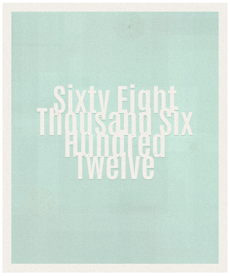 Count #68612