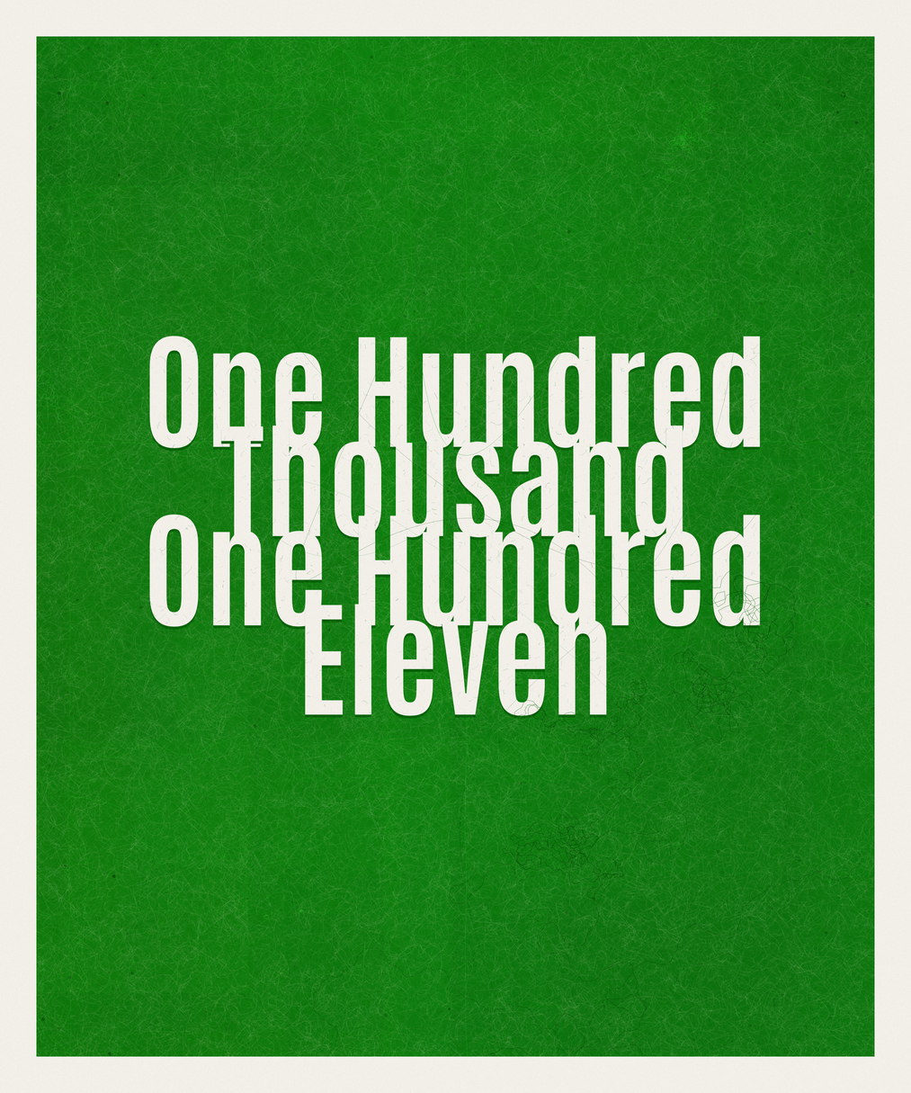 Count #100111