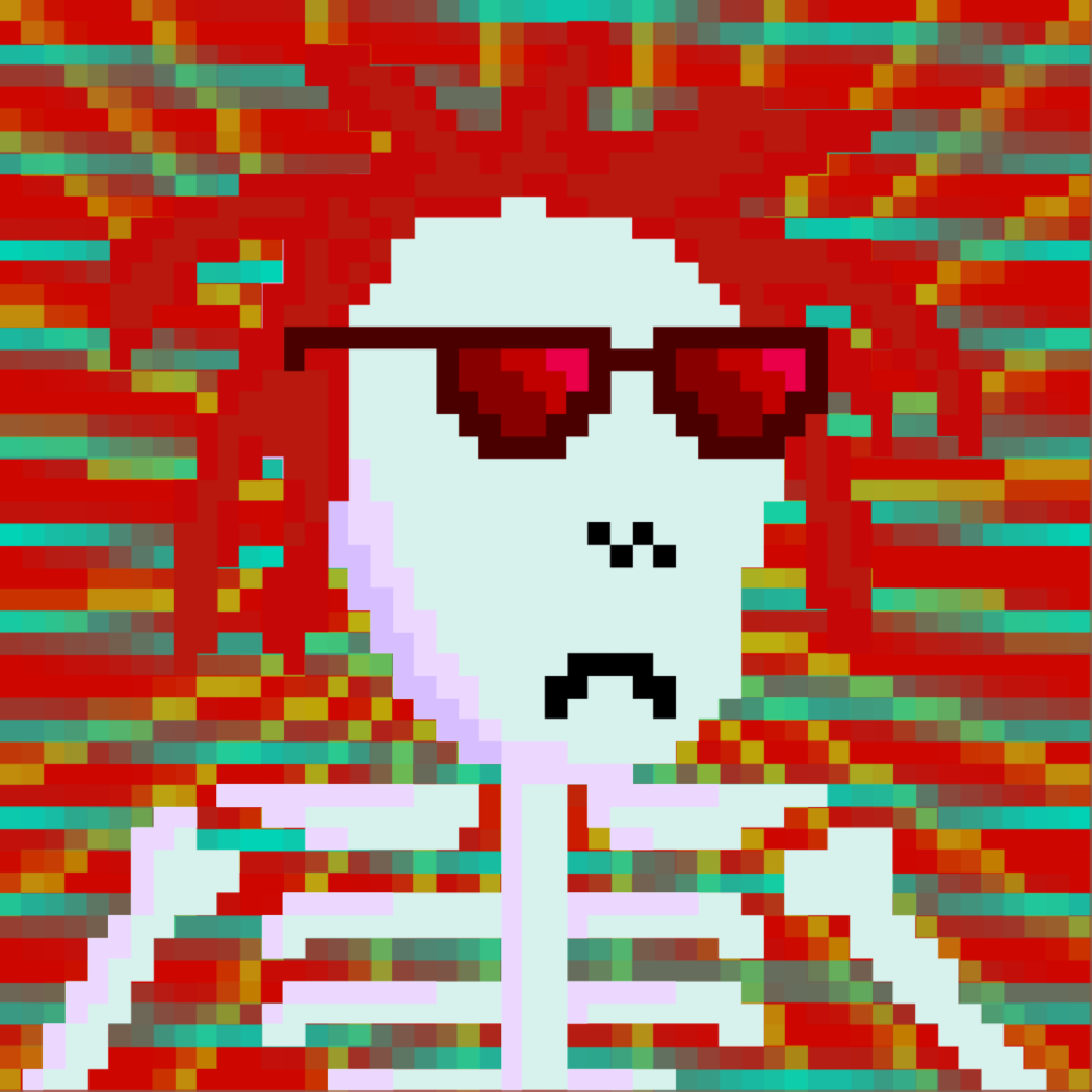 PIXEL SKULLETTI 1 #50