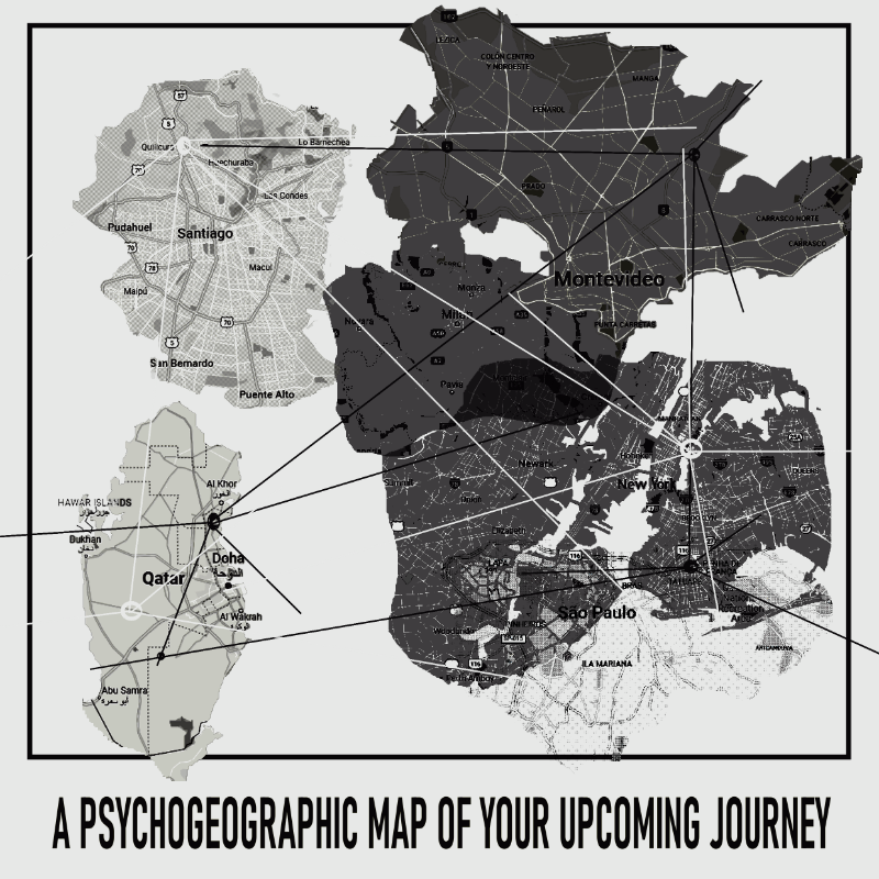 PSYCHOGEOGRAPHIC MAP  #16