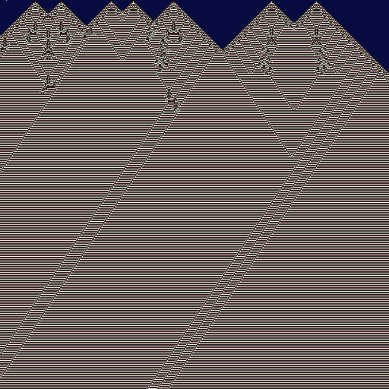 Totalistic Cellular Automata #422