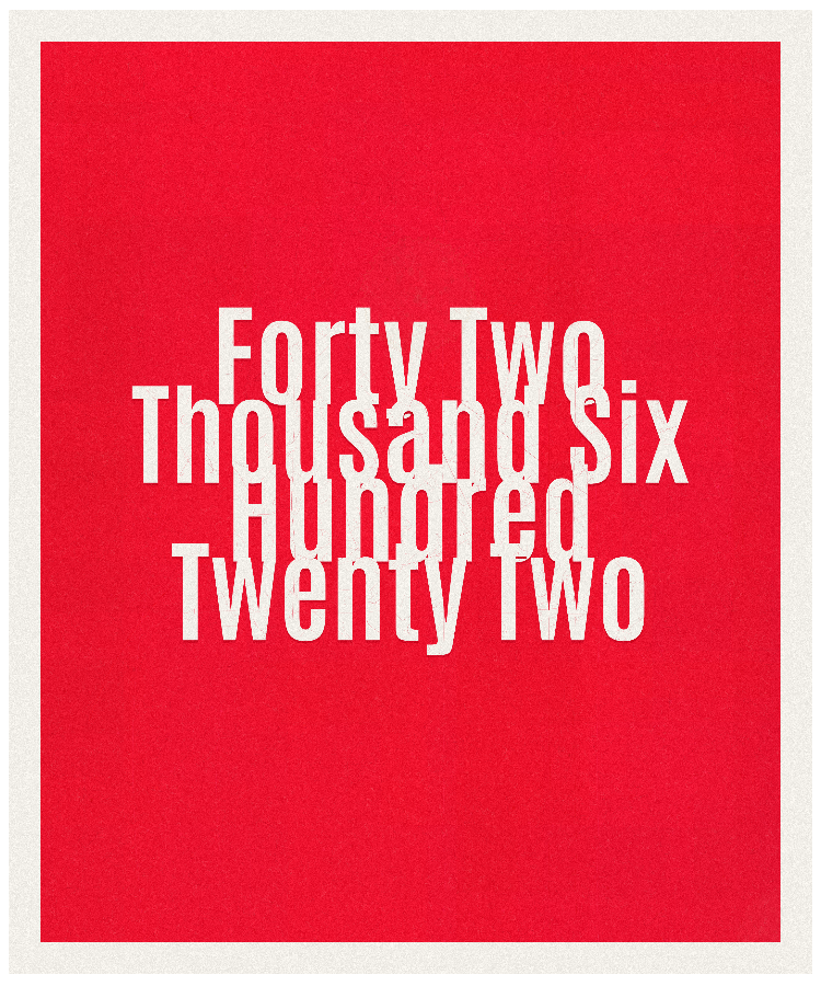 Count #42622