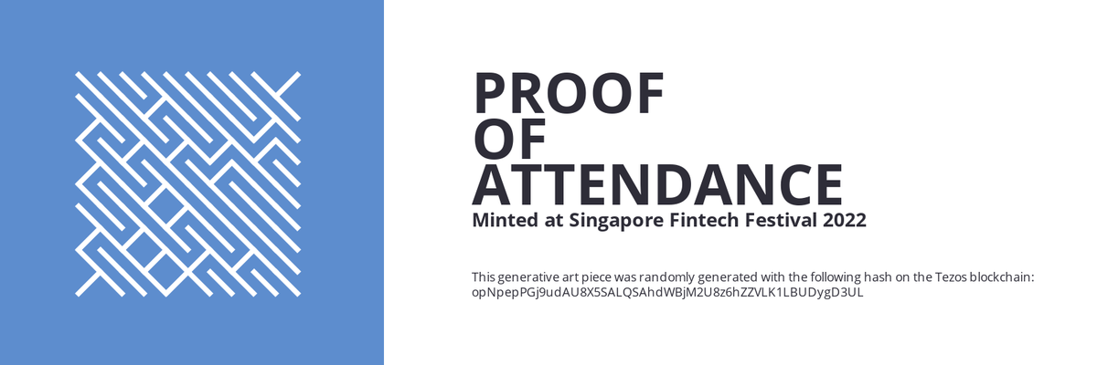 SFF2022 Proof of Attendance Token #13