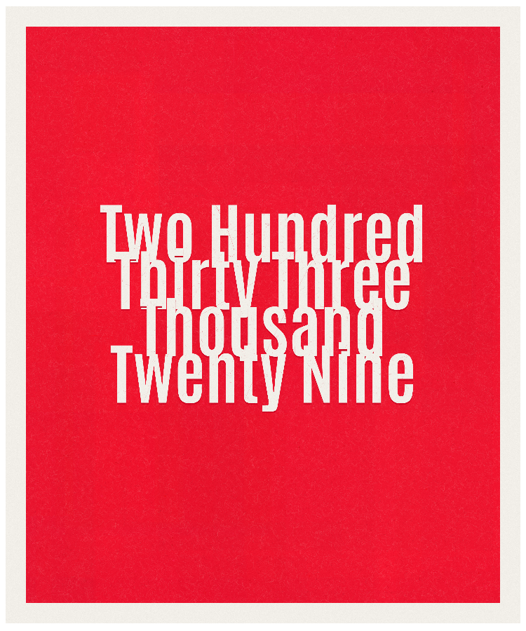 Count #233029