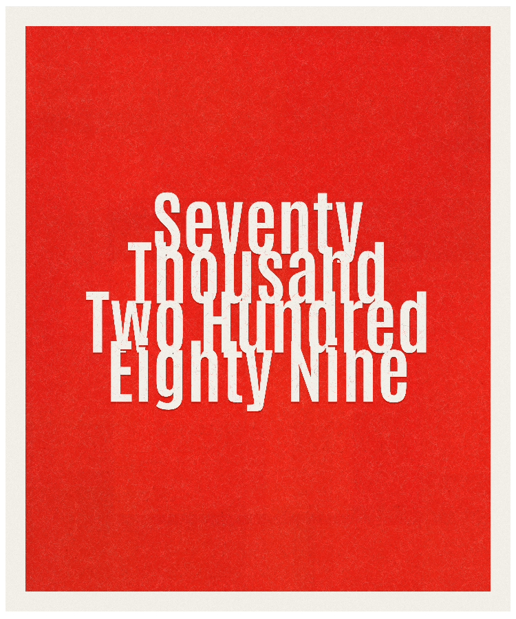 Count #70289