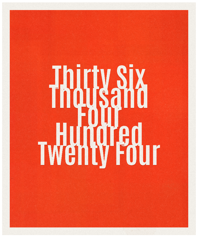 Count #36424