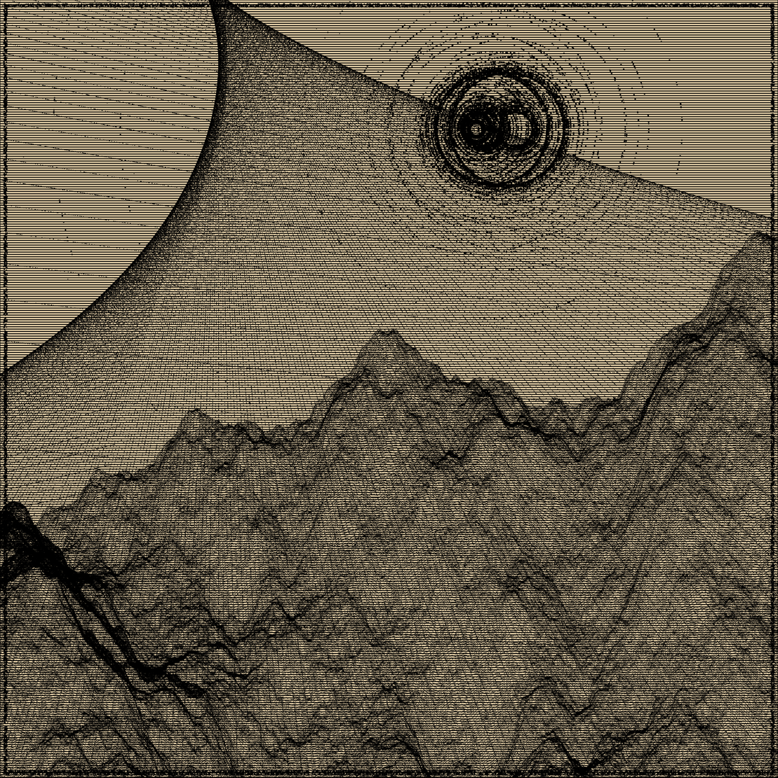 Surreal classic generative landscape #15