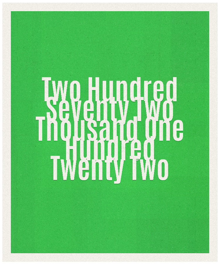 Count #272122