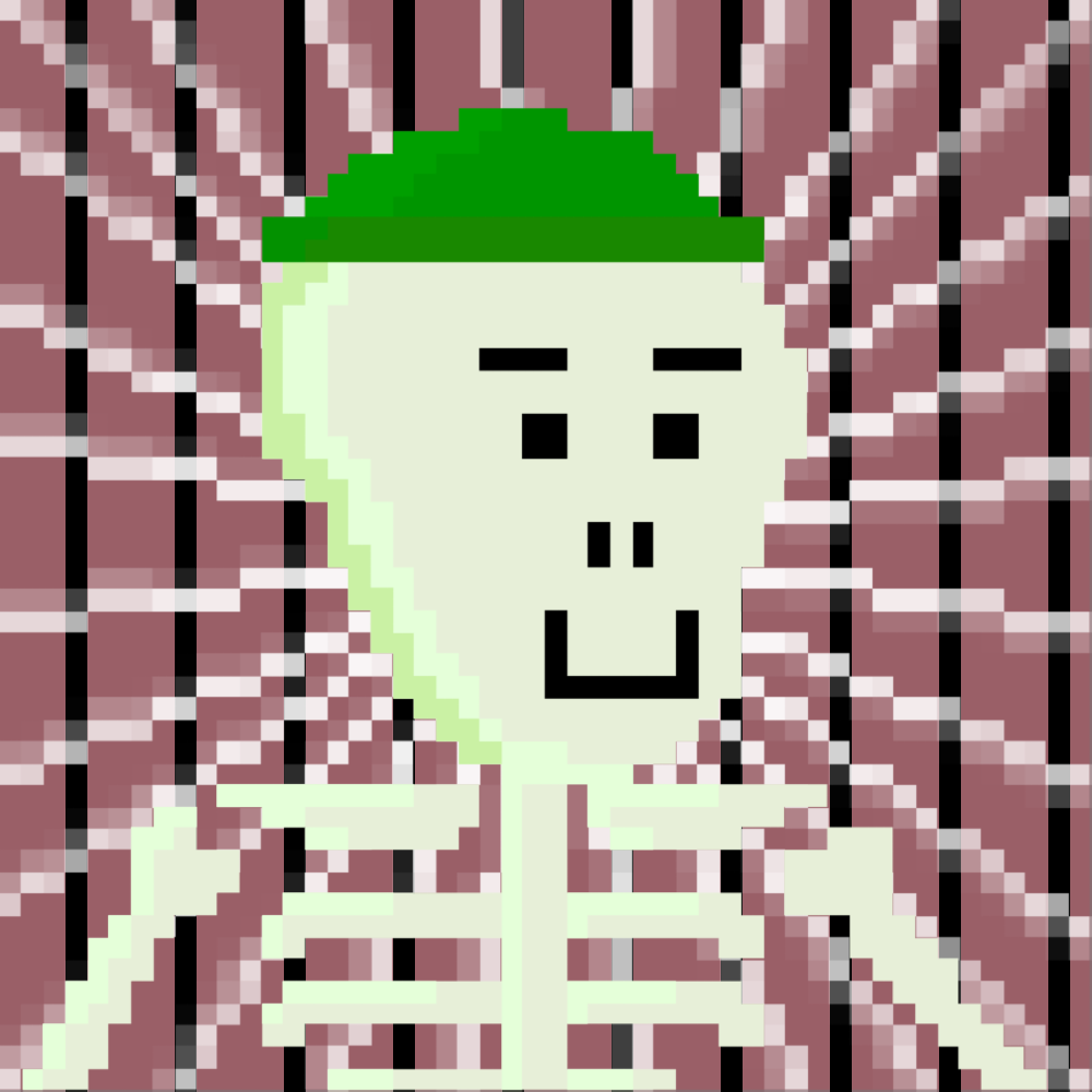 PIXEL SKULLETTI 1 #183