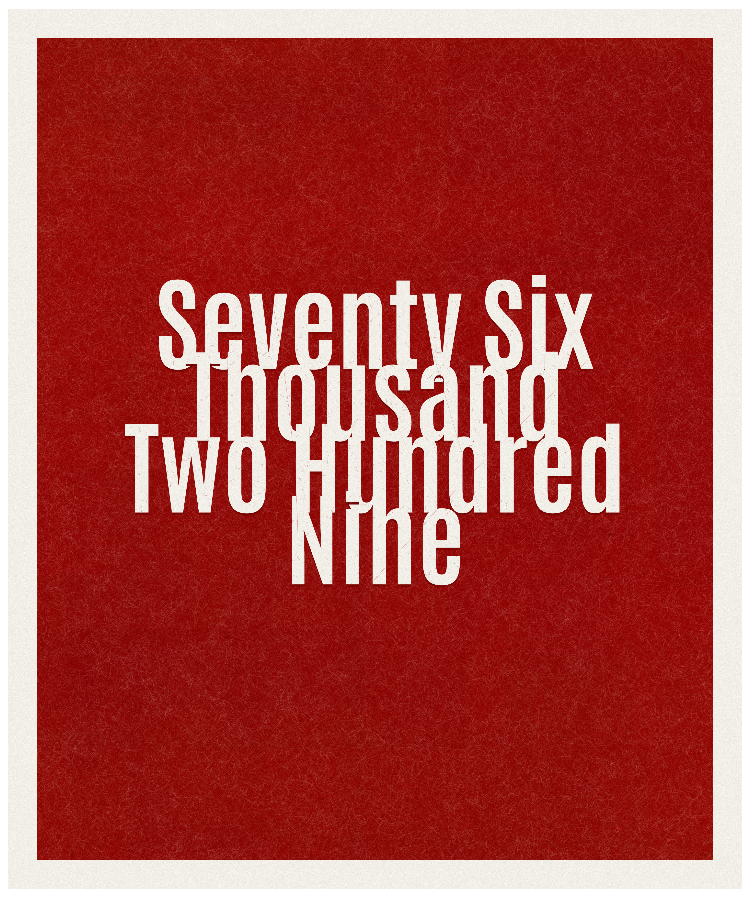 Count #76209