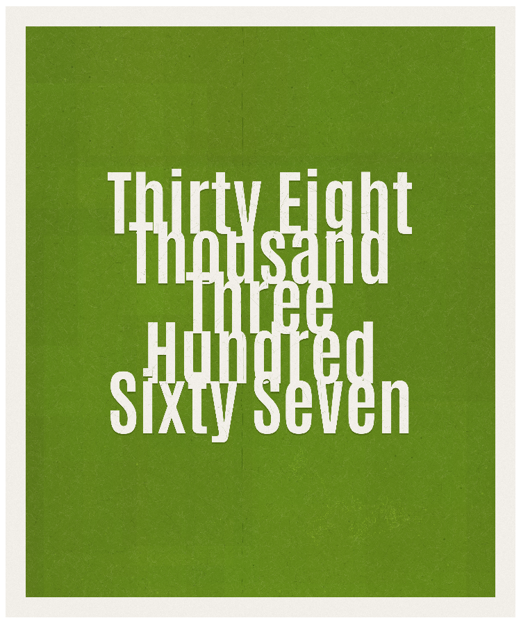 Count #38367