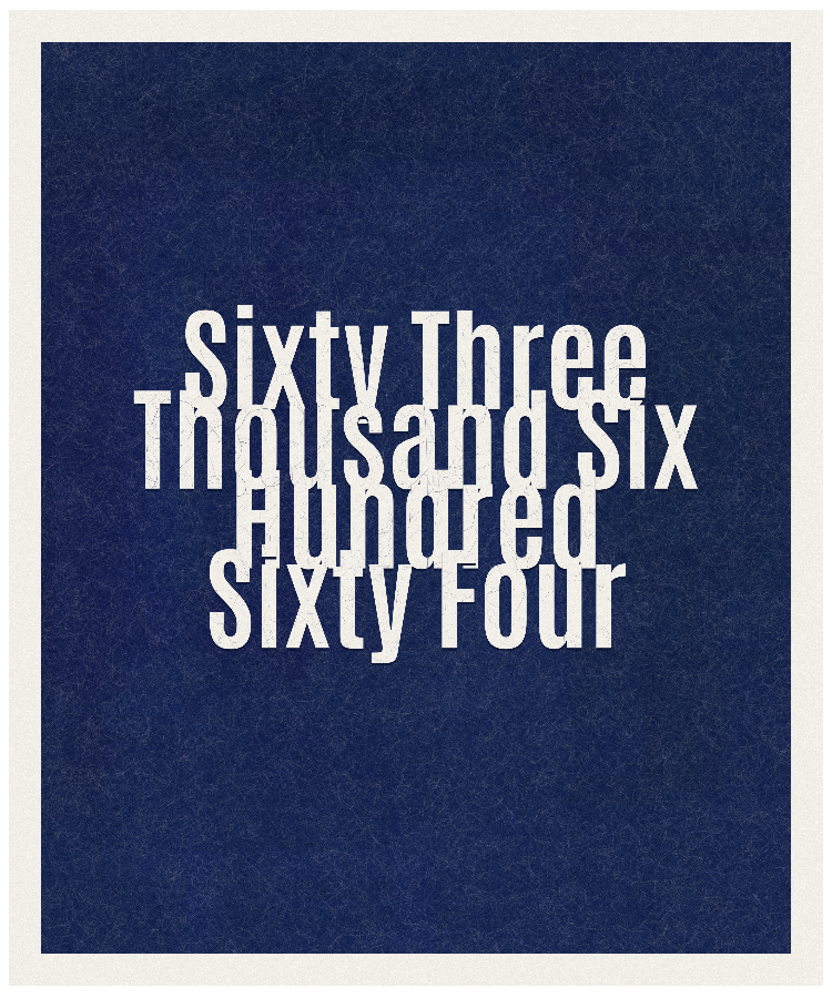 Count #63664