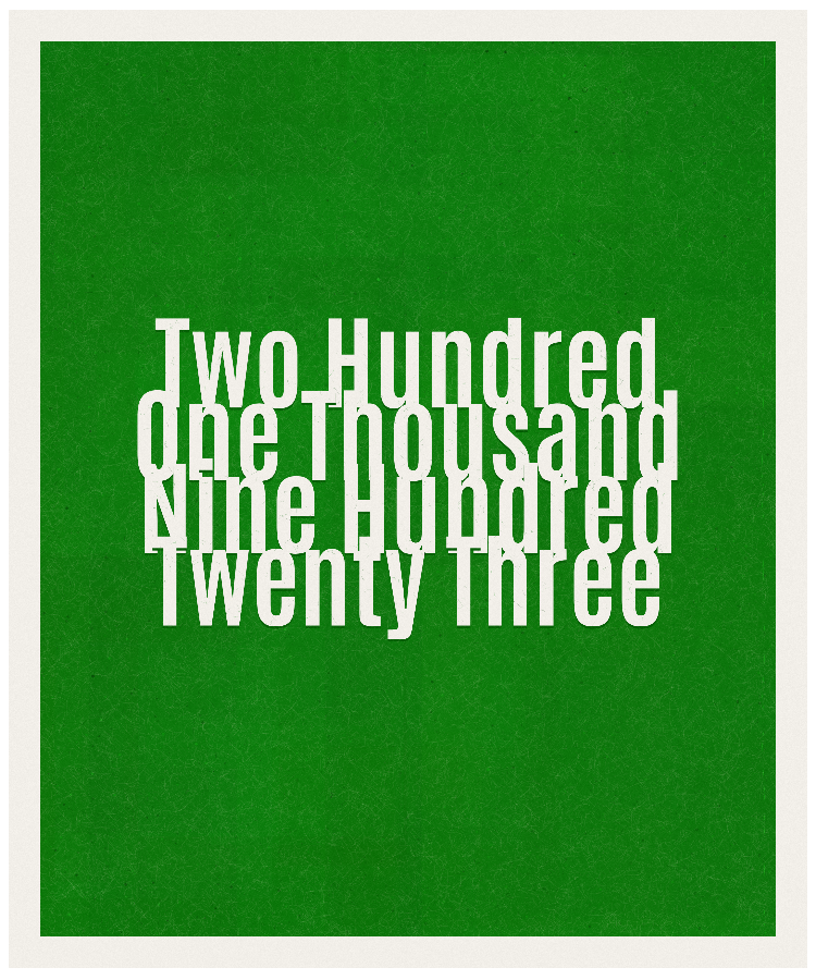Count #201923