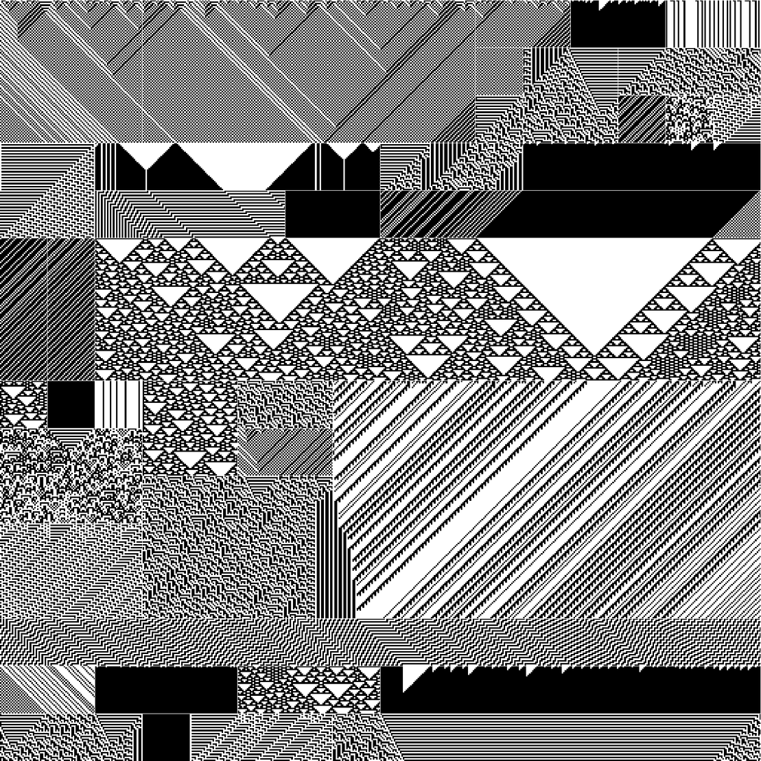 RULES (for Elementary Cellular Automata) #409